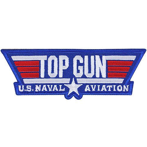 Écusson Top Gun marine avec velcro Boutique Militaire Québec
