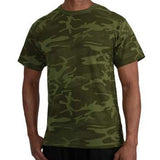 T-shirt camouflage vert
