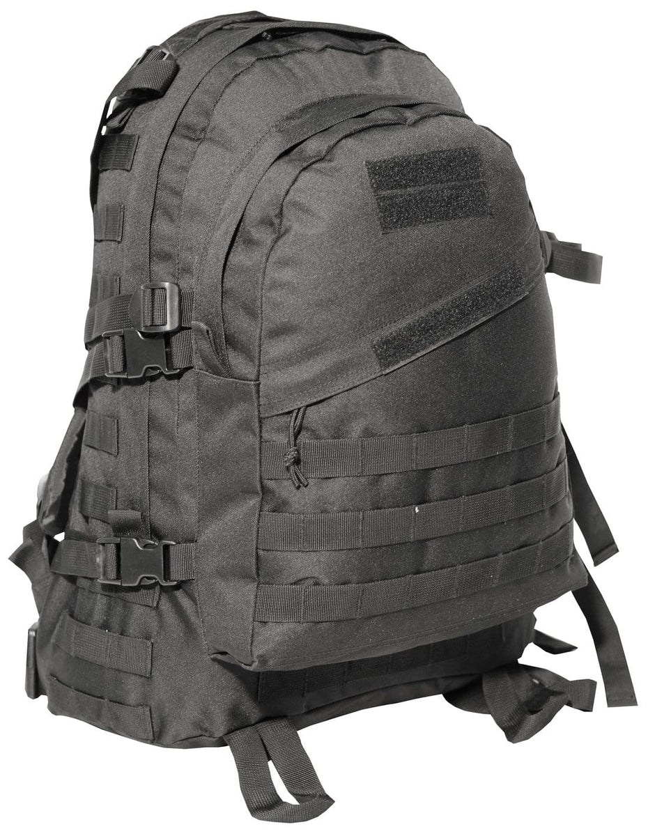 Sac à dos noir Tactical Boutique Militaire Québec