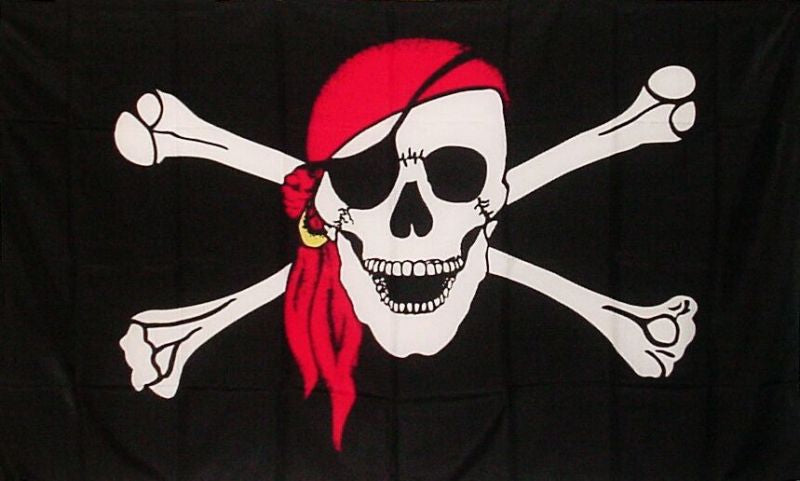Drapeau Pirate - Avec Chapeau