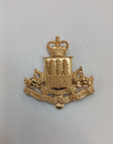 Badge de béret en métal Rég. du Saguenay (surplus)