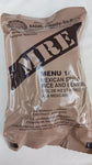 Ration militaire MRE (Bol riz et haricots à la mexicaine)