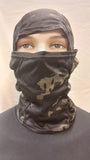 Cagoule tactique camo noir