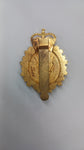 Badge de béret en métal Communications (surplus)