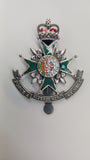 Badge de béret en métal Voltigeurs (surplus)