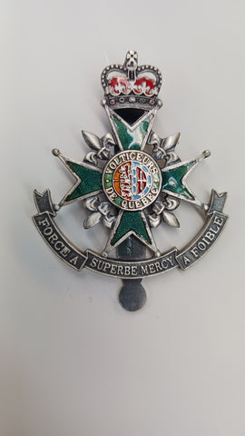 Badge de béret en métal Voltigeurs (surplus)