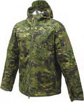Jacket tactique en softshell camo vert