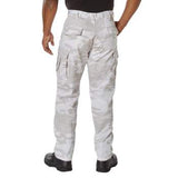 Pantalon BDU camouflage blanc