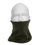 Cache-cou olive en polar