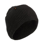 Tuque GI noire 100% laine