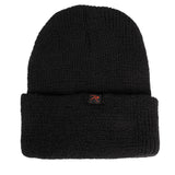 Tuque GI noire 100% laine