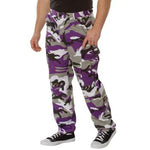 Pantalon BDU camouflage mauve