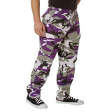 Pantalon BDU camouflage mauve