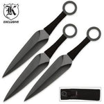 Couteau à lancer Kunai (paquet de 3)