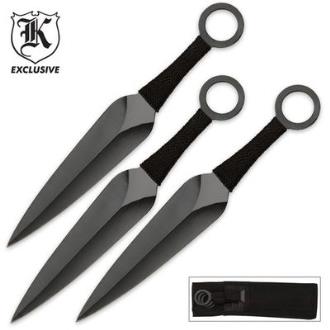 Couteau à lancer Kunai (paquet de 3)