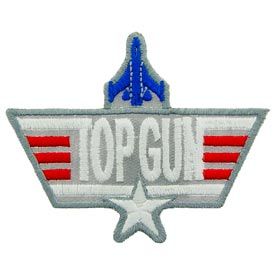 Écusson Top Gun gris