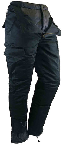 Pantalon noir avec doublure