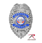 Badge de luxe argent Special Police