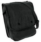 Sac bandoulière canvas noir