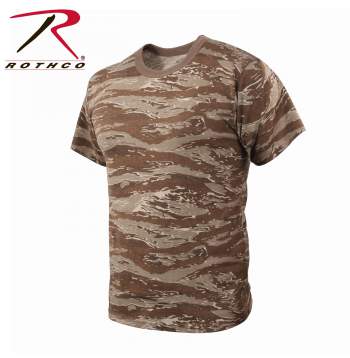 T-shirt désert tiger stripe