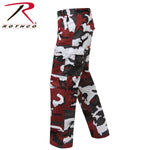 Pantalon BDU camouflage rouge
