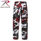 Pantalon BDU camouflage rouge