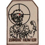Écusson à velcro Zombie hunter beige