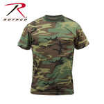 T-shirt camouflage woodland