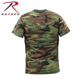 T-shirt camouflage woodland