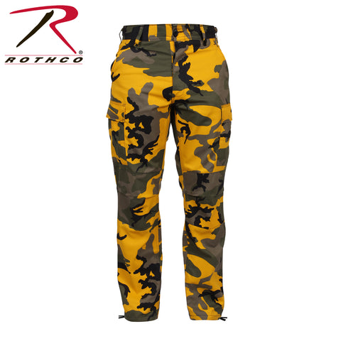 Pantalon BDU camouflage jaune