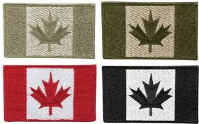 Écusson drapeau du Canada à velcro